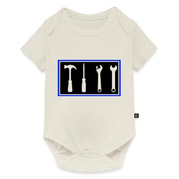 tool - Baby Premium short-sleeve bodysuit - off white - Front