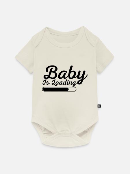 Baby - Baby Premium Kurzarmbody - Naturweiß