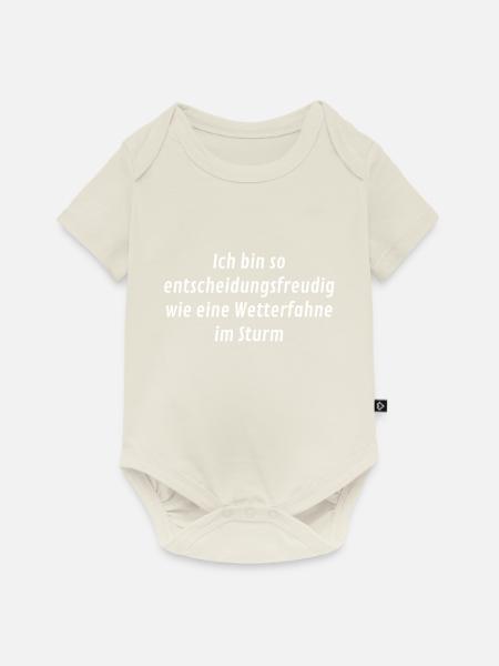 Group 23 - Baby Premium Kurzarmbody - Naturweiß