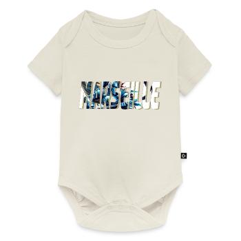 Marseille design stylisé BD - Body à manches courtes Premium Bébé - blanc cassé - Devant