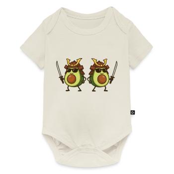 Avocat Samouraï 2 - Body à manches courtes Premium Bébé - blanc cassé - Devant