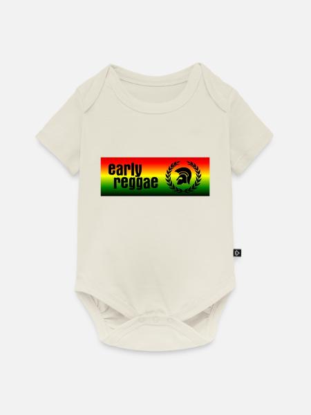 Early Reggae - Baby Premium Kurzarmbody - Naturweiß