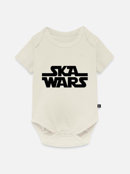 Ska Wars - Baby Premium Kurzarmbody - Naturweiß
