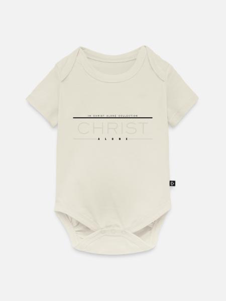CHRIST - Baby Premium Kurzarmbody - Naturweiß