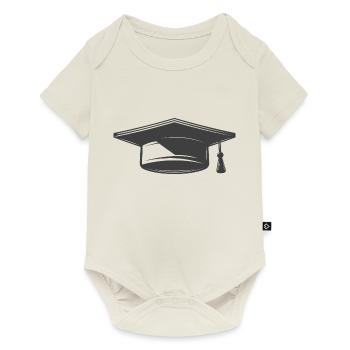 High School Abschluss - Baby Premium Kurzarmbody - Naturweiß - Vorne