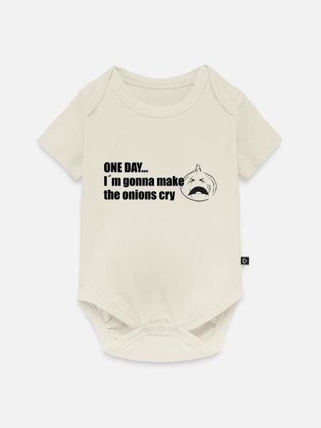 onions - Baby Premium Kurzarmbody - Naturweiß
