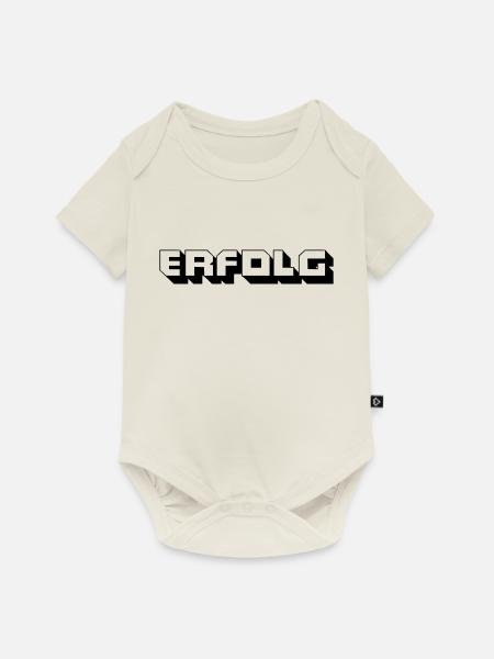Erfolgsrausch - Baby Premium Kurzarmbody - Naturweiß
