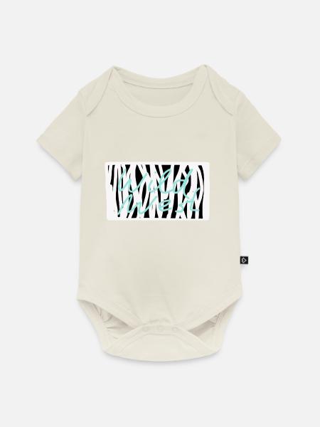 Wild West - Baby Premium Kurzarmbody - Naturweiß