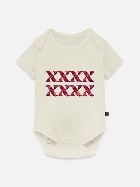 XXXXXXXX - Baby Premium Kurzarmbody - Naturweiß