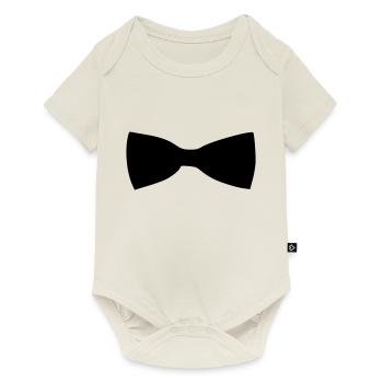 Fliege - Baby Premium Kurzarmbody - Naturweiß - Vorne