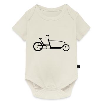 The Urban Arrow - Baby Premium Kurzarmbody - Naturweiß - Vorne
