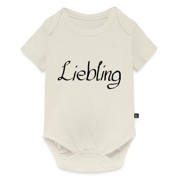 liebling - Baby Premium Kurzarmbody - Naturweiß - Vorne