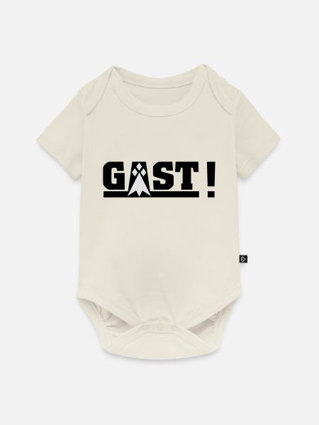 GAST! - Baby Premium Kurzarmbody - Naturweiß
