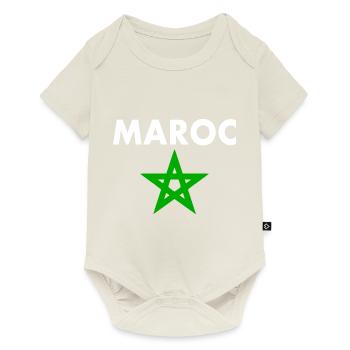 Morocco - Baby Premium short-sleeve bodysuit - off white - Front