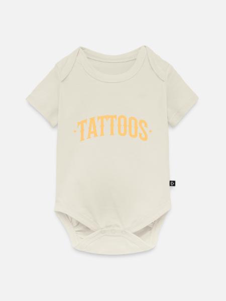 Tattoos - Baby Premium Kurzarmbody - Naturweiß