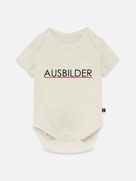 ausbilder - Baby Premium Kurzarmbody - Naturweiß