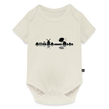 Landschaft - Spreewald - Baby Premium Kurzarmbody - Naturweiß - Vorne