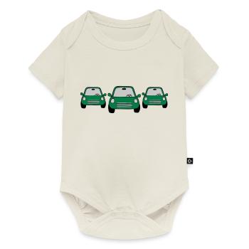 3 Cars Comic - Baby Premium short-sleeve bodysuit - off white - Front