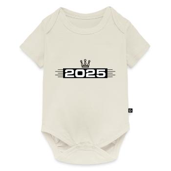 2025 Krone - Baby Premium short-sleeve bodysuit - off white - Front