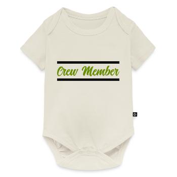 membre d’équipage - Body à manches courtes Premium Bébé - blanc cassé - Devant