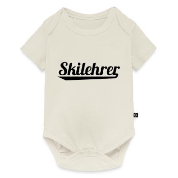 Skilehrer - Baby Premium Kurzarmbody - Naturweiß - Vorne