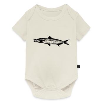 fish513 - Baby Premium short-sleeve bodysuit - off white - Front
