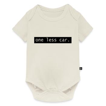 One Less Car - Baby Premium short-sleeve bodysuit - off white - Front