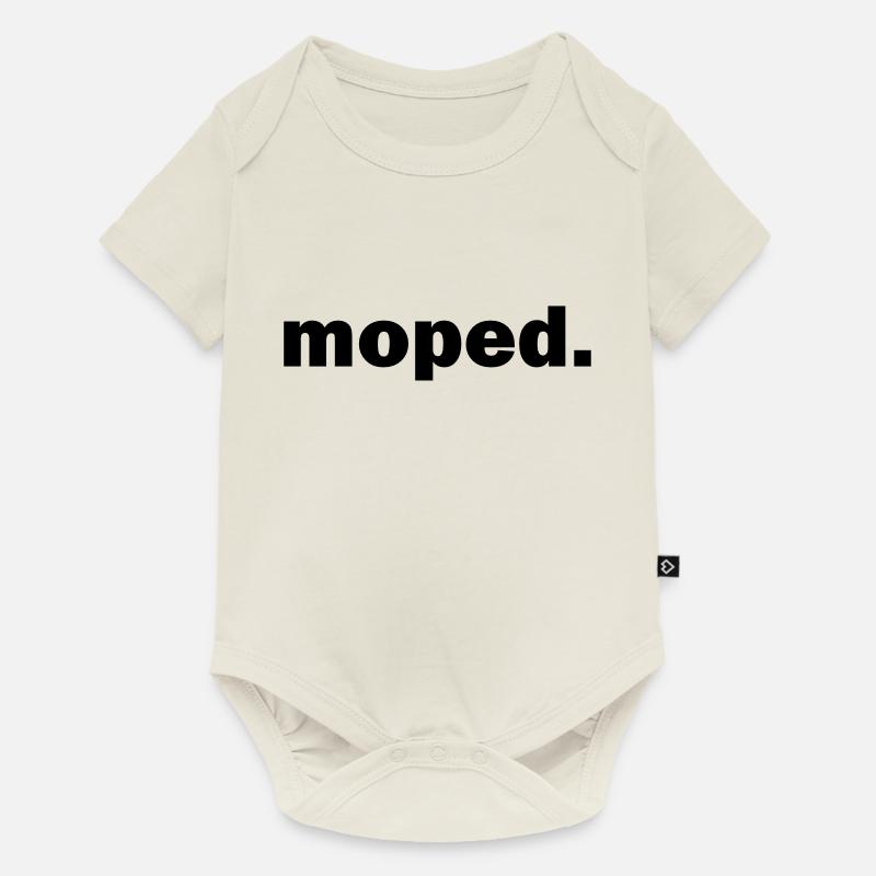 mobylette - Body à manches courtes Premium Bébé - blanc cassé