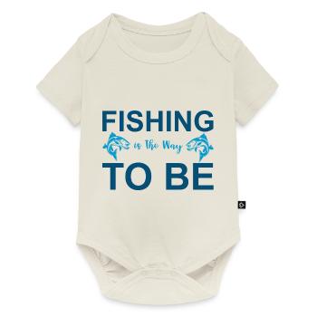 Pêche - Body à manches courtes Premium Bébé - blanc cassé - Devant