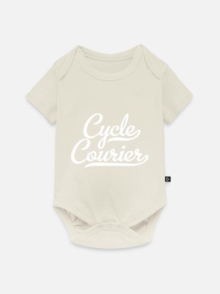 Fahrradkurier - Baby Premium Kurzarmbody - Naturweiß