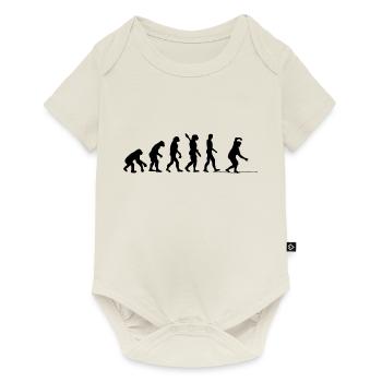 Slackline Gift Slackliner Tricklining - Baby Premium short-sleeve bodysuit - off white - Front