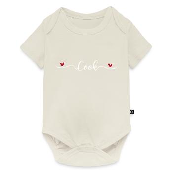 Cuire - Body à manches courtes Premium Bébé - blanc cassé - Devant