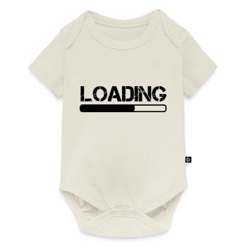 Loading - Baby Premium short-sleeve bodysuit - off white - Front