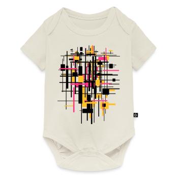 Baustelle - Baby Premium Kurzarmbody - Naturweiß - Vorne