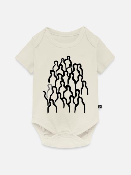 Protestieren - Baby Premium Kurzarmbody - Naturweiß