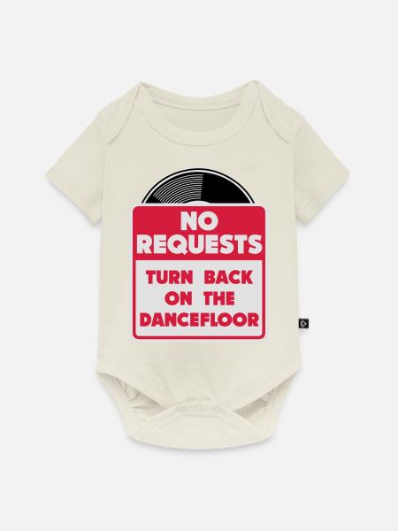no_requests_03 - Baby Premium Kurzarmbody - Naturweiß