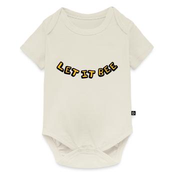 Let It Be Imker Logo - Baby Premium short-sleeve bodysuit - off white - Front