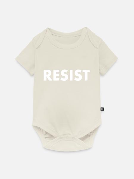 Resist - Baby Premium Kurzarmbody - Naturweiß