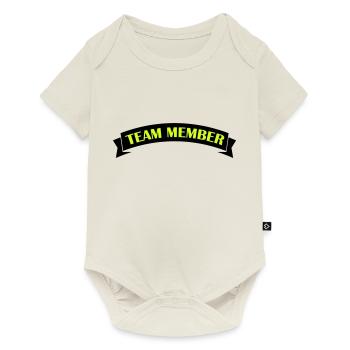 Membres de l’équipe - Body à manches courtes Premium Bébé - blanc cassé - Devant