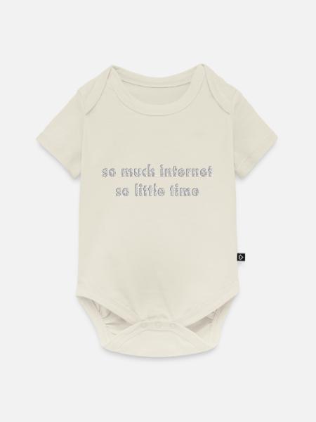so much - Baby Premium Kurzarmbody - Naturweiß