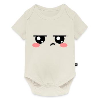 Annoyed Eyes Kawaii Sweet - Baby Premium short-sleeve bodysuit - off white - Front