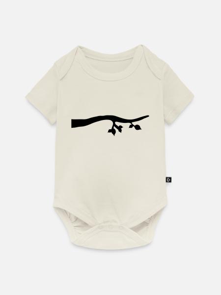 ast - Baby Premium Kurzarmbody - Naturweiß