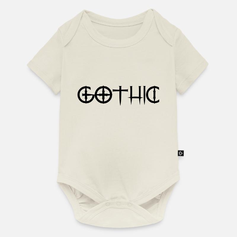 gothic - Baby Premium Kurzarmbody - Naturweiß