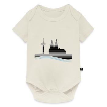 Cologne - Body à manches courtes Premium Bébé - blanc cassé - Devant