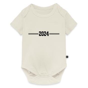 2024 - Body à manches courtes Premium Bébé - blanc cassé - Devant