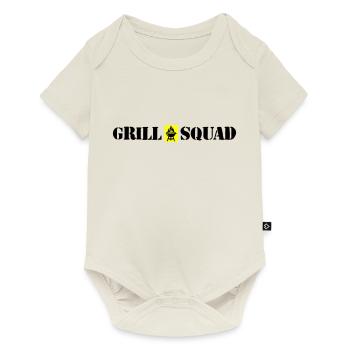 Grill Squad Grilling - Baby Premium short-sleeve bodysuit - off white - Front