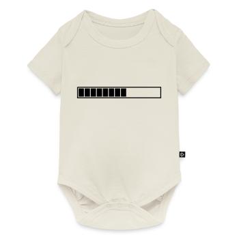 barre de chargement à personnaliser - Body à manches courtes Premium Bébé - blanc cassé - Devant