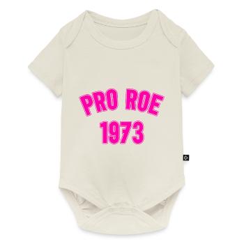 1973 Pro Roe - Body à manches courtes Premium Bébé - blanc cassé - Devant