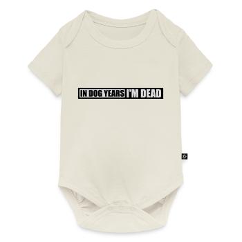 in dog years Dead - Baby Premium Kurzarmbody - Naturweiß - Vorne