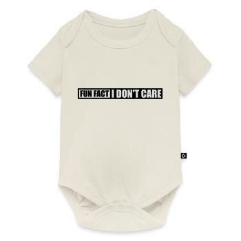 Je me fiche des faits - Body à manches courtes Premium Bébé - blanc cassé - Devant